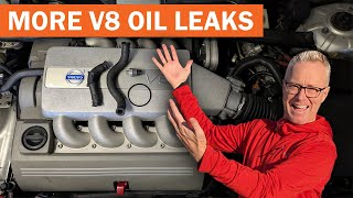 Fixing The Last Volvo XC90 V8 Oil Leaks: Oil Pressure Switch & Oil Cooler Gasket. HOPEFULLY!