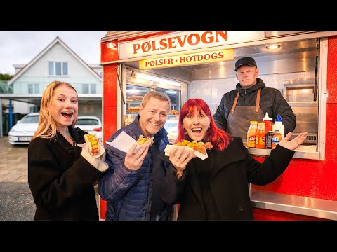 Overrasker familien med en pølsevogn!
