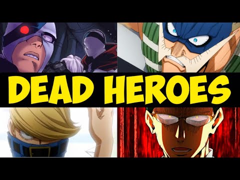 Top 10 Dead Heroes WE NEED To Face Shigaraki! - My Hero Academia Video