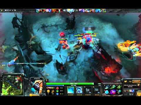 Arise Magnus with some fancy footwork!