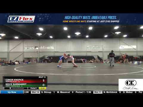 Mat 1 126 Conor Knopick Nebraska Blue Vs Reece Barnhardt North Dakota Blue