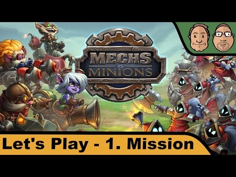 Mechs vs. Minions - Short Fuse - 1. Mission - Let's Play mit Alex & Peat