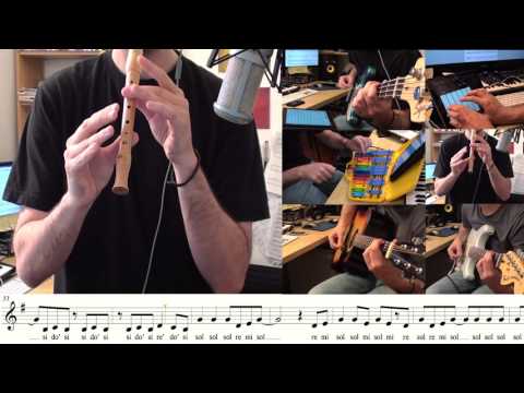 Something I Need - One Republic - Recorder (flute) cover - @carlosrpmusica