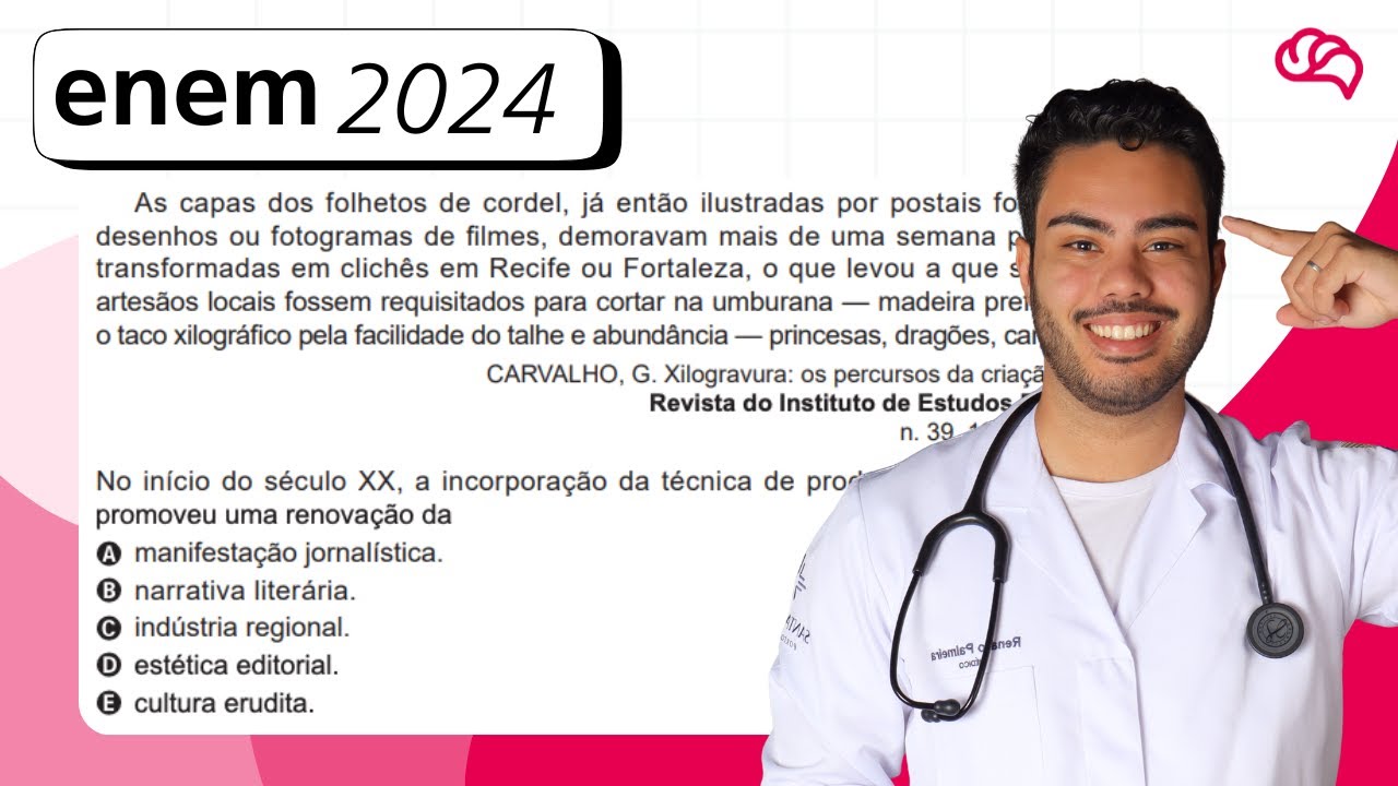 Resolução em Vídeo — Questão 73 ENEM 2024