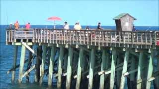 preview picture of video 'Flagler Beach Ocean Fishing Pier'
