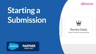 Starting a Submission