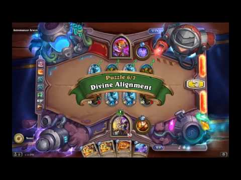 Solution Puzzle Lab Mirror: Divine Alignment - Astromancer Arwyn (6/7), Hearthstone Boomsday