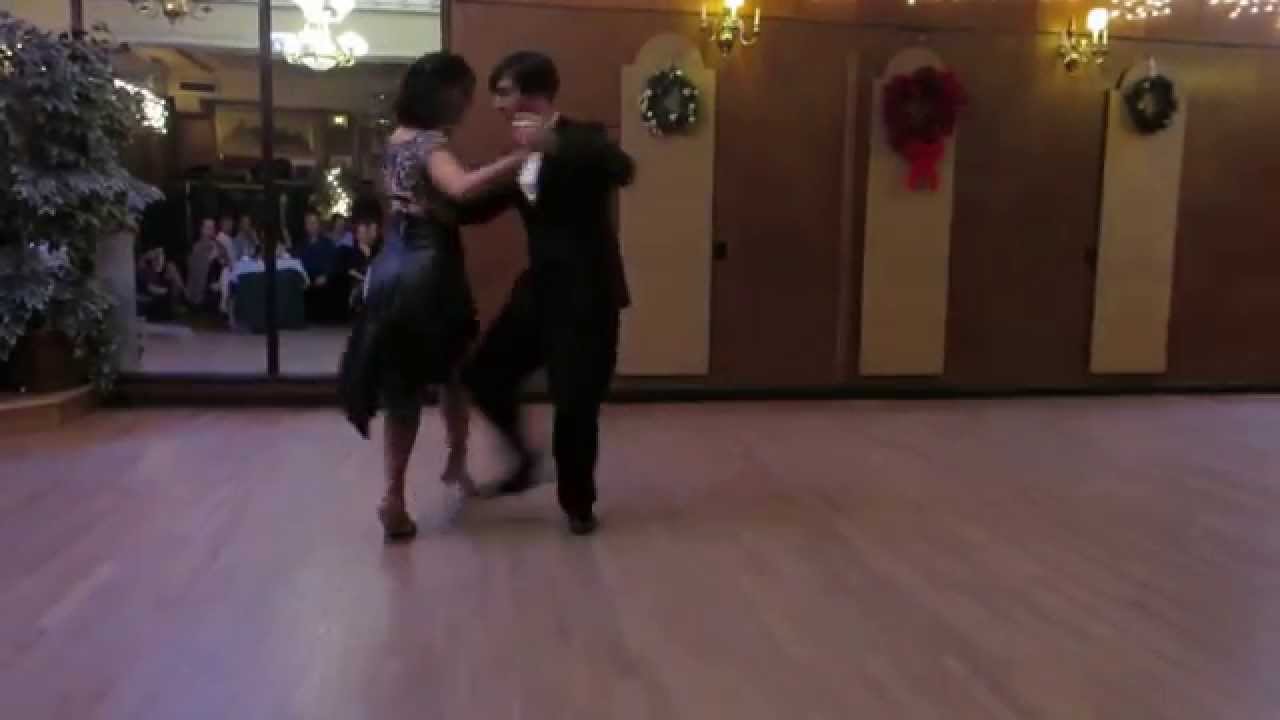 Dominic Bridge and Cecilia Piccini @ La Milonga Rosa ..Friday 01/16/2015