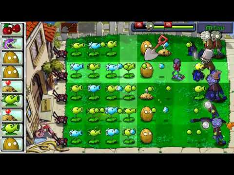 Plants Vs Zombies | Conveyor-Belt Level 10 | All Peashooter