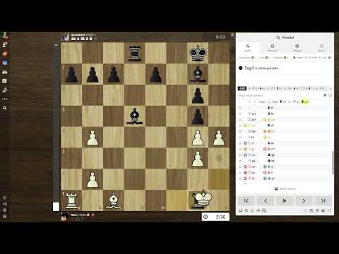 La mia scalata verso i 2000 chess.com, 40 partita