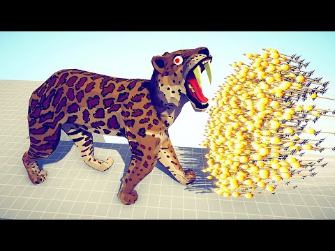 GIANT TIGER vs EVERY GOD - Totally Accurate Battle Simulator TABS