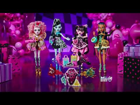 Monster High Scary Sweet Birthday Dolls & Boo-tique Hotel | AD