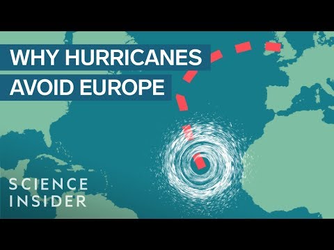 为什么飓风几乎没有袭击欧洲（Why Hurricanes Hardly Ever Hit Europe）