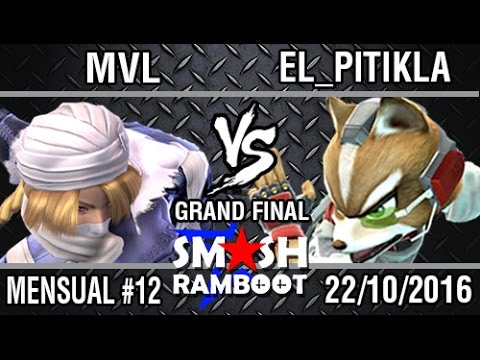 [SmashxRamboot #12] MVL (Sheik) Vs. EL_Pitikla (Fox) Grand Final
