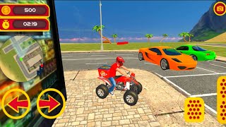ATV Pizza Delivery Boy Game - Android GamePlay On PC