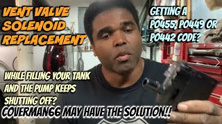 How to Replace a Vent Valve Solenoid (Code PO455, PO449 or PO442)