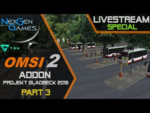 Let's Livestream-Special "OMSI 2" - Projekt Gladbeck 2016 / Linie 380 (HD)