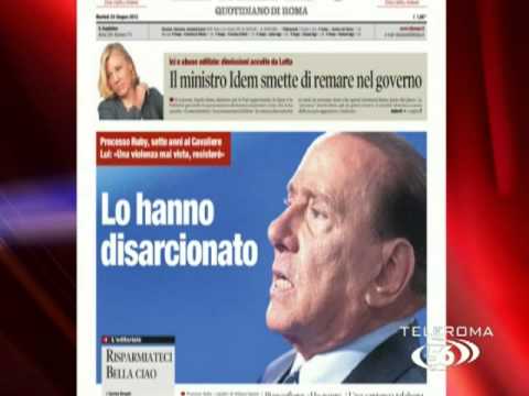 La condanna di Berlusconi, le prime pagine dei giornali