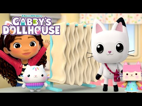 Oodles of Noodles! Hamster Kitty Noodle Slide | GABBY'S DOLLHOUSE | Netflix