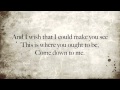 Come Down To Me Lyrics Saving Jane 