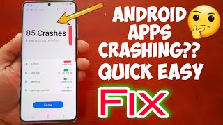 How To Fix Your APPS Keep Crashing On Multiple Android Phones|SAMSUNG||PIXEL|REALME|SONY & MANY MORE