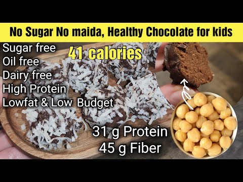 Protein Rich Chickpea Truffles | 31g Protein, 45g fiber | No Sugar Dairy free lowfat|Kainat Abbas