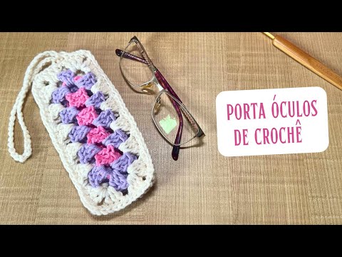 Crochet Eyeglass Case Tutorial - Complete Step-by-Step Instructions for Beginners