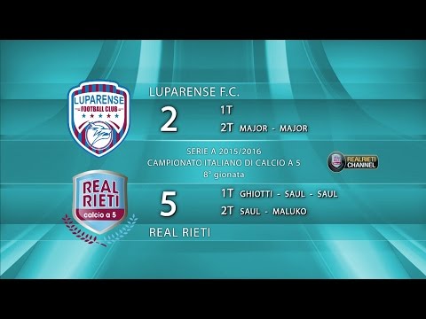 LUPARENSE FC vs REAL RIETI  - SERIE A 2015/16 - 8° giornata