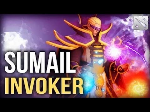 SumaiL Invoker 6755 MMR Gameplay Dota 2 | Dendi Stream