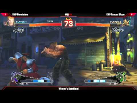 SSF4 AE2012 Top 8 EMP Dieminion vs EMP Tampa Bison - Apex 2014 Tournament