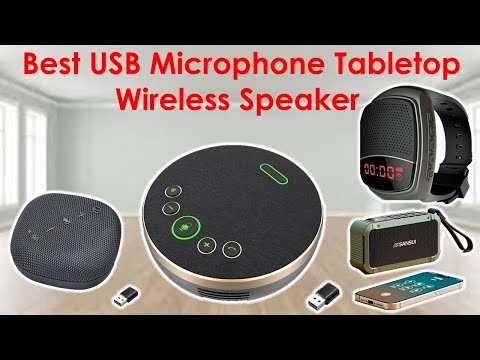 ✅Best USB Microphone Tabletop Wireless Speaker. | Top 5 | 2024