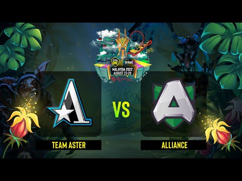 Team Aster vs Alliance | Game 2 | ESL One - Malaysia 2022 - Group A