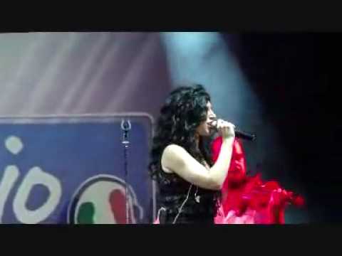 Giusy Ferreri live al Tanka Village, Radio Italia - 22/07/2010 - Non ti scordar mai di me