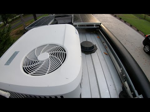 Upgrading A/C on Winnebago Travato from Coleman Mach 10 "NDQ" to Houghton 3400