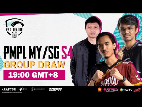 [BM] PMPL MY/SG Season 4 | Press Conference | Group Draw
