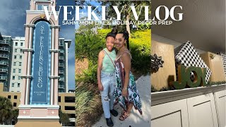 WEEKLY VLOG: STAY AT HOME MOM OF 2 | FAUX STYLING CABINETS, COOKING & VISITING ST. PETERSBURG