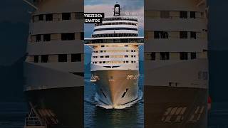 MSC PRE ZIOSA ship navio cruzeiro 22/03/26 Santos Argentina Uruguai @cruzeiros2025 #maior #shorts