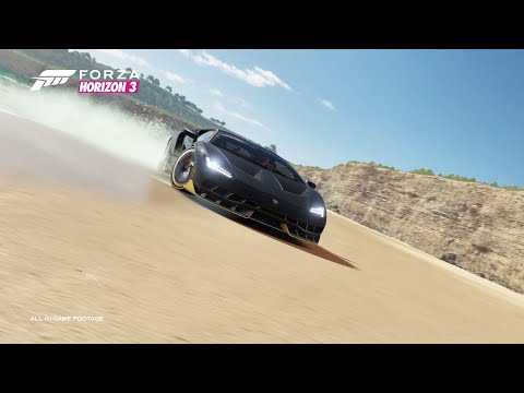 Lamborghini Centenario: Forza Horizon 3 (E3 official trailer)