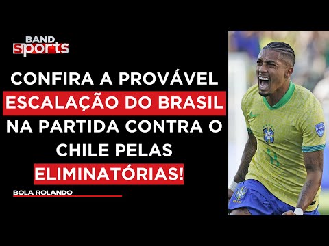 BRASIL X CHILE: COMENTARISTAS AVALIARAM A PROVÁVEL ESCALAÇÃO DA SELEÇÃO | BOLA ROLANDO