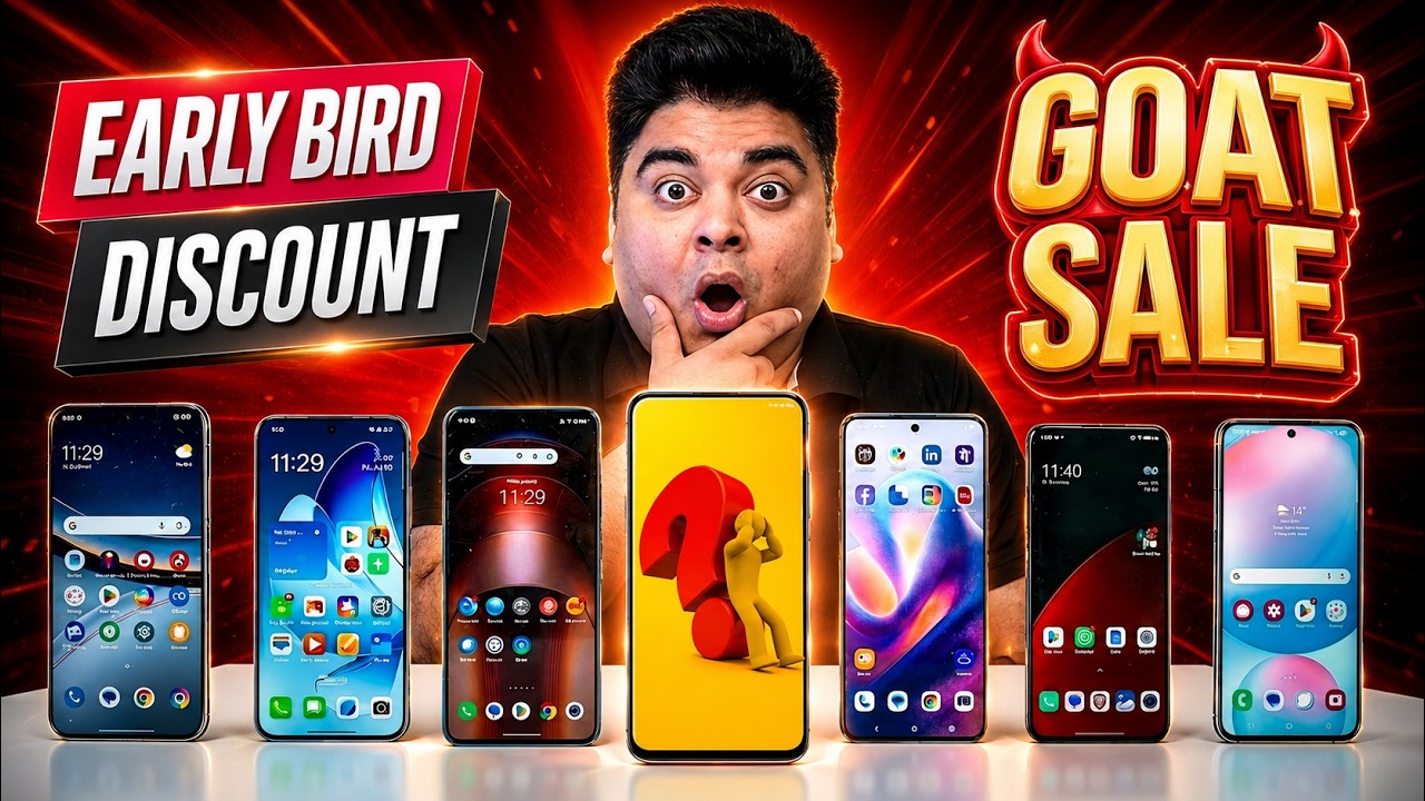 Flipkart GOAT Sale - "सस्ता FLAGSHIP PHONE" Best Smartphones You Can Buy Right Now | Gizmo Gyan