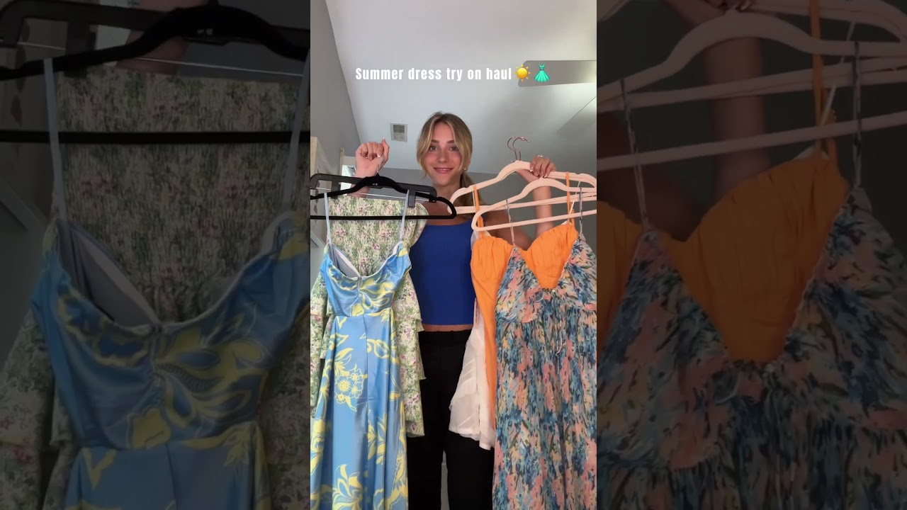 Which ones should I keep?? #shorts #ootd #summer #dress #dresses #outfit