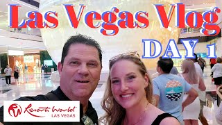 Las Vegas Vlog Day 1 |Resorts World | Famous Foods Street Eats  | Kura Kura Pa