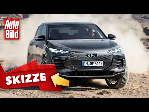 Audi Q6 e-tron (2020): Skizze - Neuvorstellung - SUV - Elektro - Info