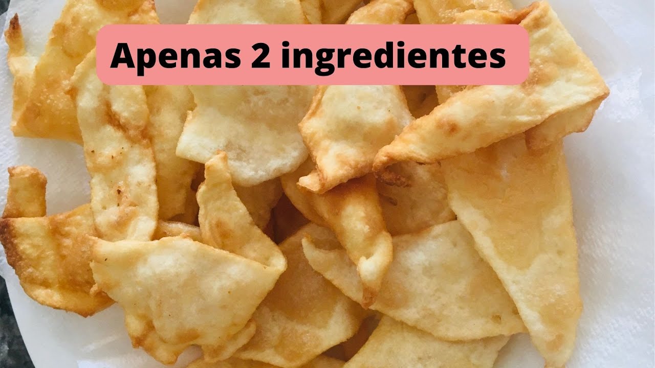 Biscoito com apenas 2 ingredientes