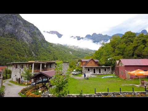 A Walking Tour to Theth, Albania, The Albanian Alps, Blue eye, Theth National Park, and WaterFall