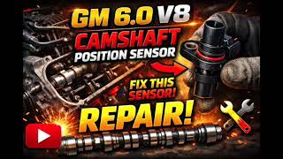 GM 6.0 camshaft position sensor removal.