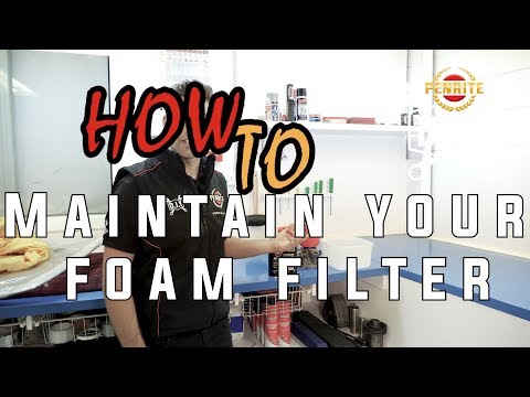 Penrite DIY How to Maintain Your Foam Filter