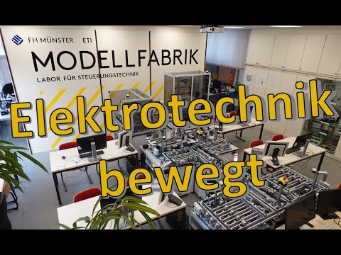 Die Modellfabrik der FH Münster in Aktion