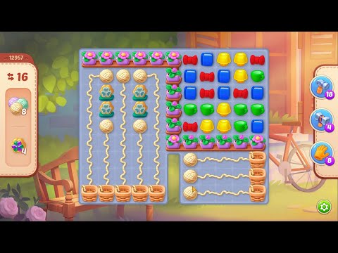 Homescapes Level 12957 No Boosters Gameplay #Bubunka