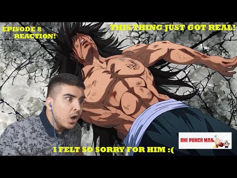 I FELT SO BAD FOR SUIRYU HERE!!! ONE PUNCH MAN SEASON 2 EPISODE 8 REACTION!
